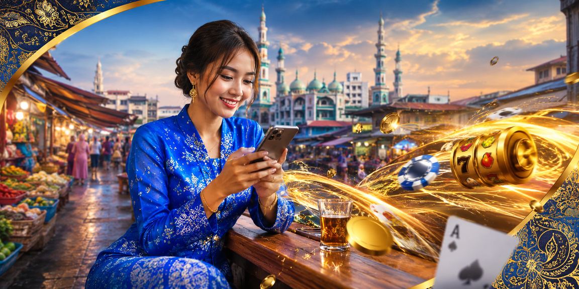 Secure deposit process on the 1121 platform by a user in baju kurung — Kota Bharu, Malaysia